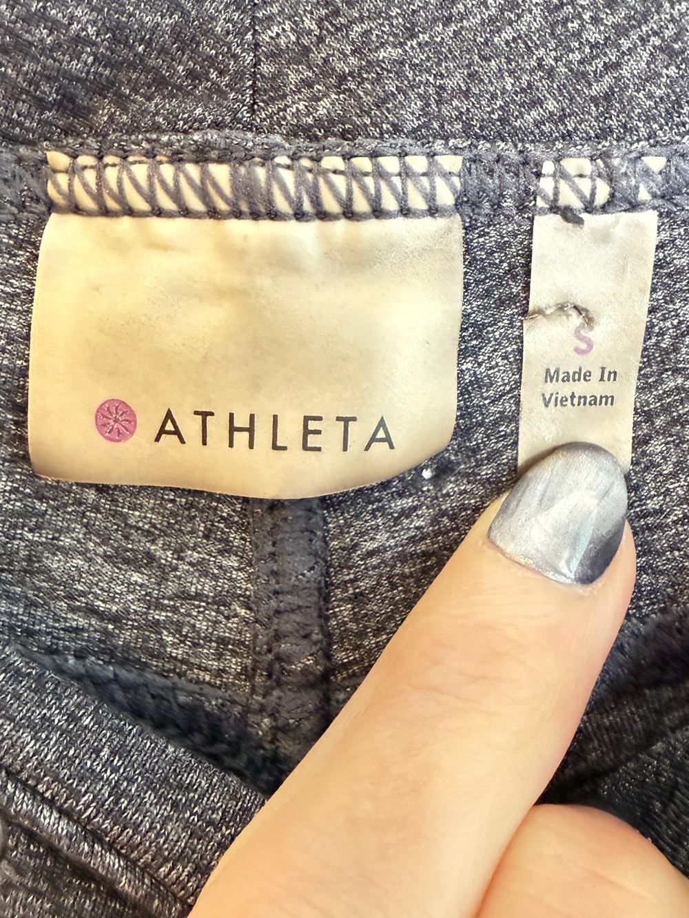 Athleta Odyssey Bettona Boyfriend Cargo Pants Heathered Grey Small - Picture 4 of 11